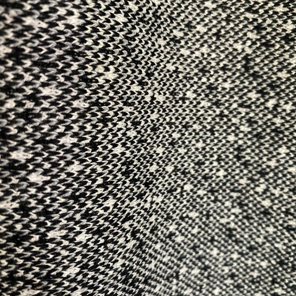 Vintage Tweed Maxi Skirt Black/ White Pull- On Size Small A-line Flare - Picture 6 of 13